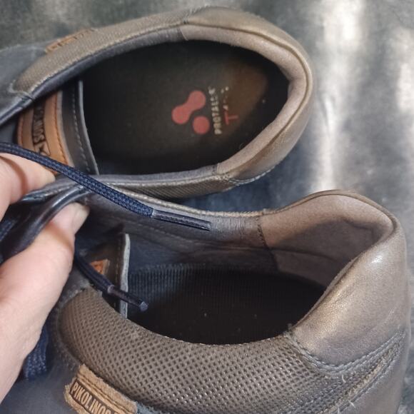 Pikolinos Oxford Durango Men's  Blue and Grey Shoes 44 - Picture 7 of 11